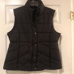 Tommy Hilfiger black puffer vest